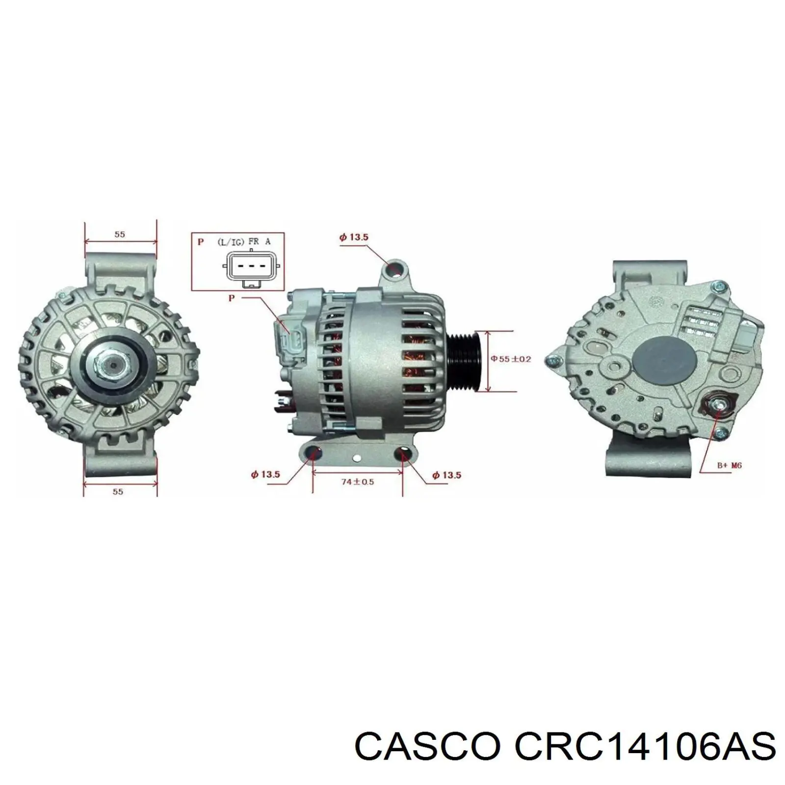 Выпрямитель Casco CRC14106AS цена, от 15.43 USD