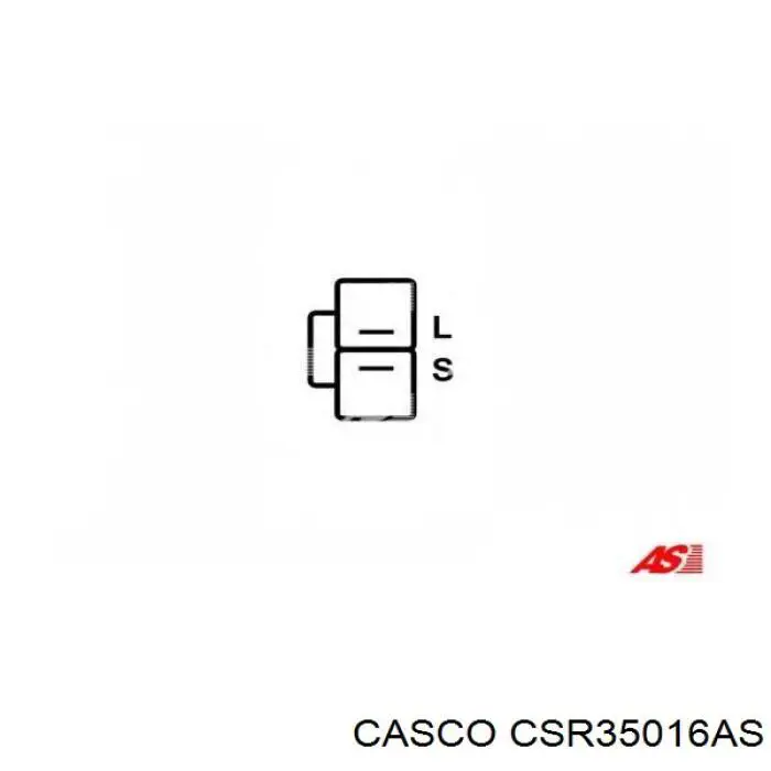 CSR35016AS Casco обмотка генератора, статор