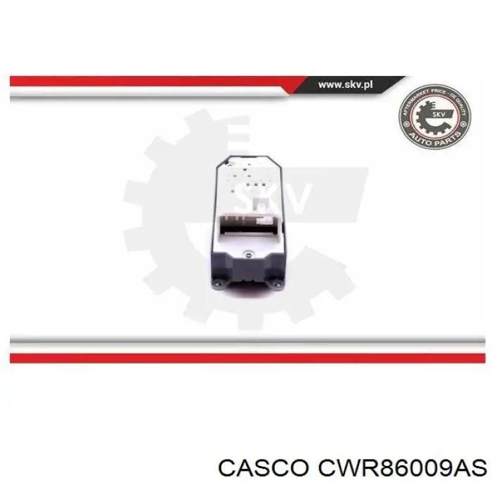 Кнопочный блок управления стеклоподъемником передний левый Casco CWR86009AS цена, от 28.45 USD
