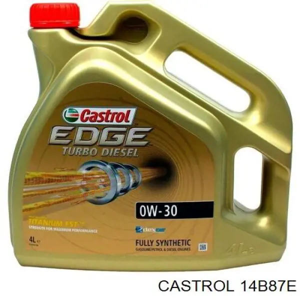Моторное масло Castrol EDGE Turbo Diezel 0W-30 Синтетическое 4л (14B87E)