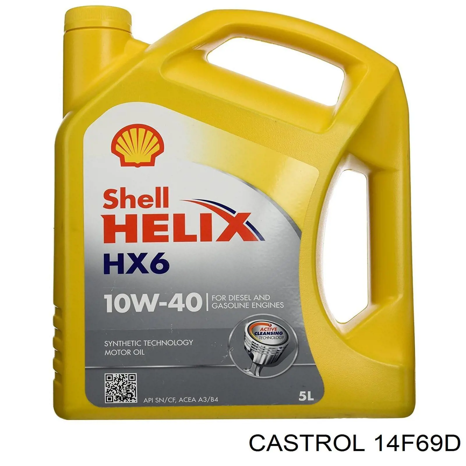 Моторное масло 14F69D Castrol