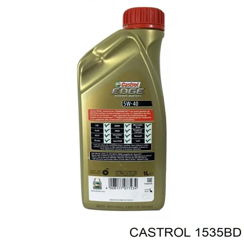 Купить 1535BD Castrol Моторное масло для дизеля