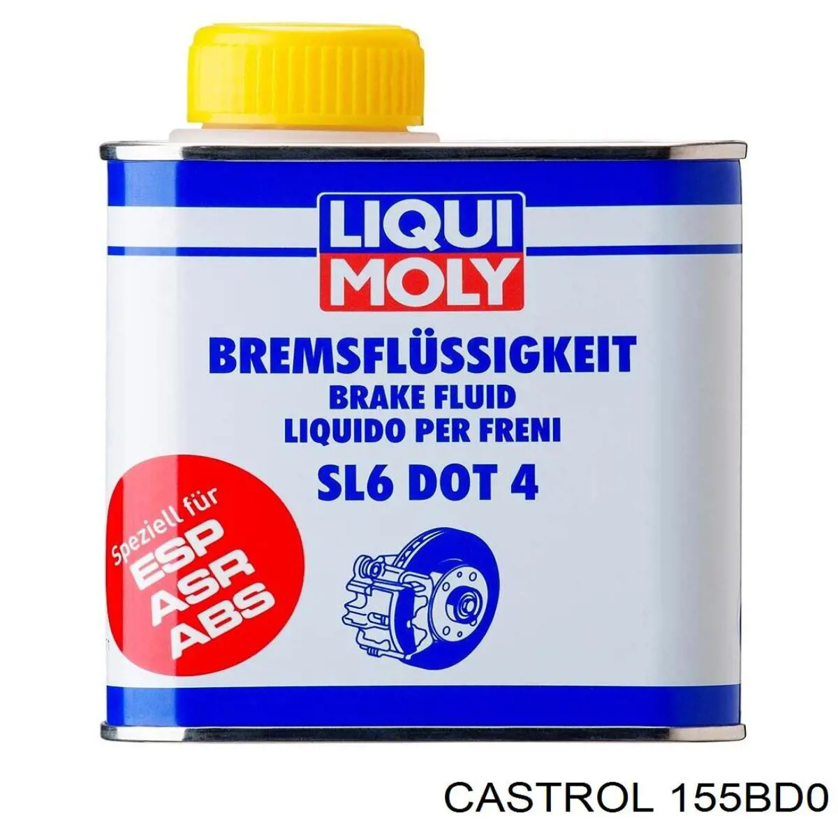 Тормозная жидкость 155BD0 Castrol