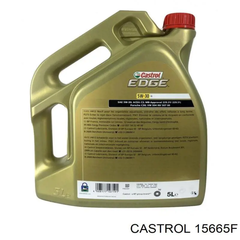 15665F Castrol Масло двигателя