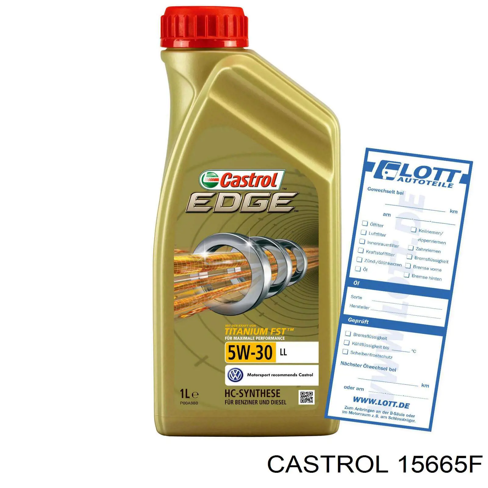 Масло моторное CASTROL 15665F