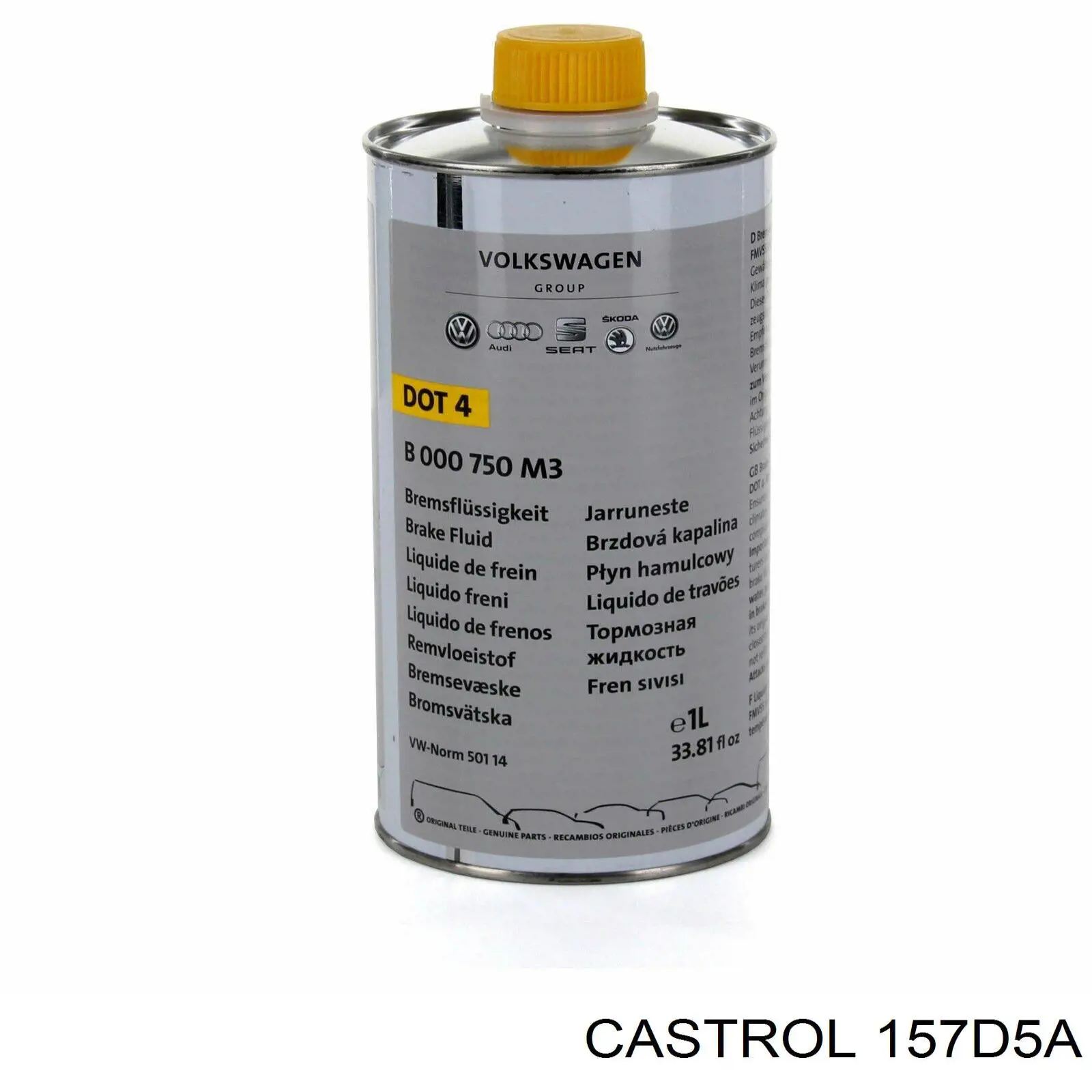 Жидкость тормозная Castrol 157D5A