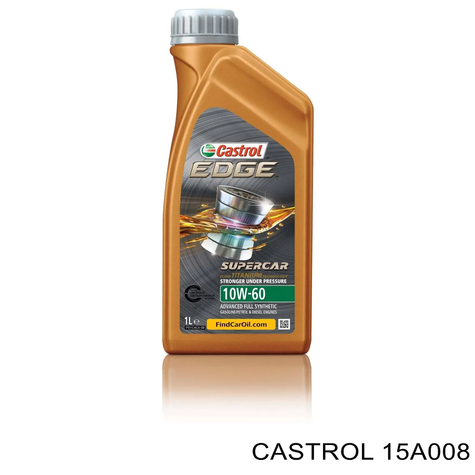 Моторное масло Castrol EDGE Titanium FST 10W-60 Синтетическое 4л (15A008)