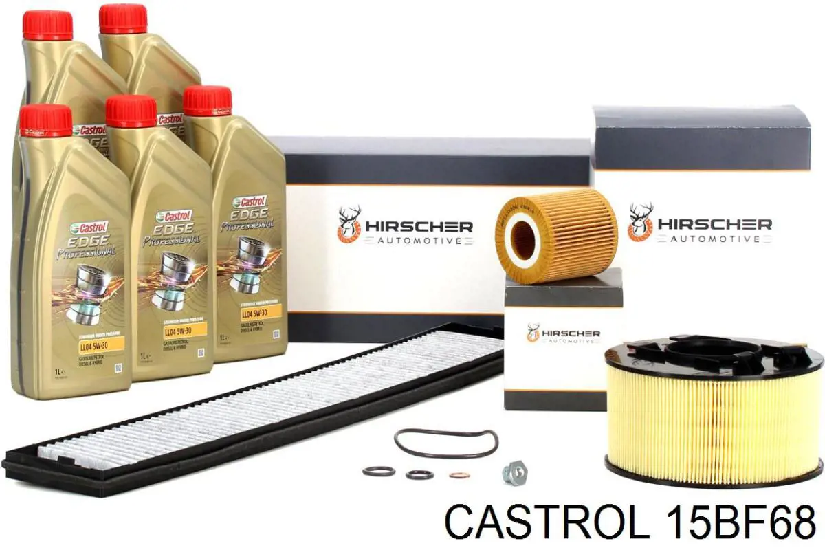 Моторное масло 15BF68 Castrol