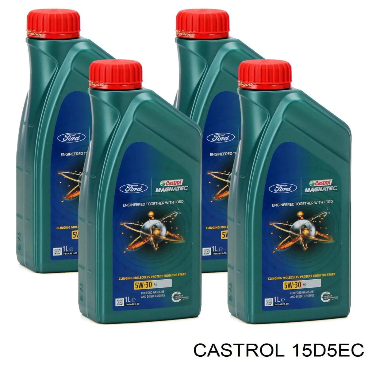 Моторное масло 15D5EC Castrol