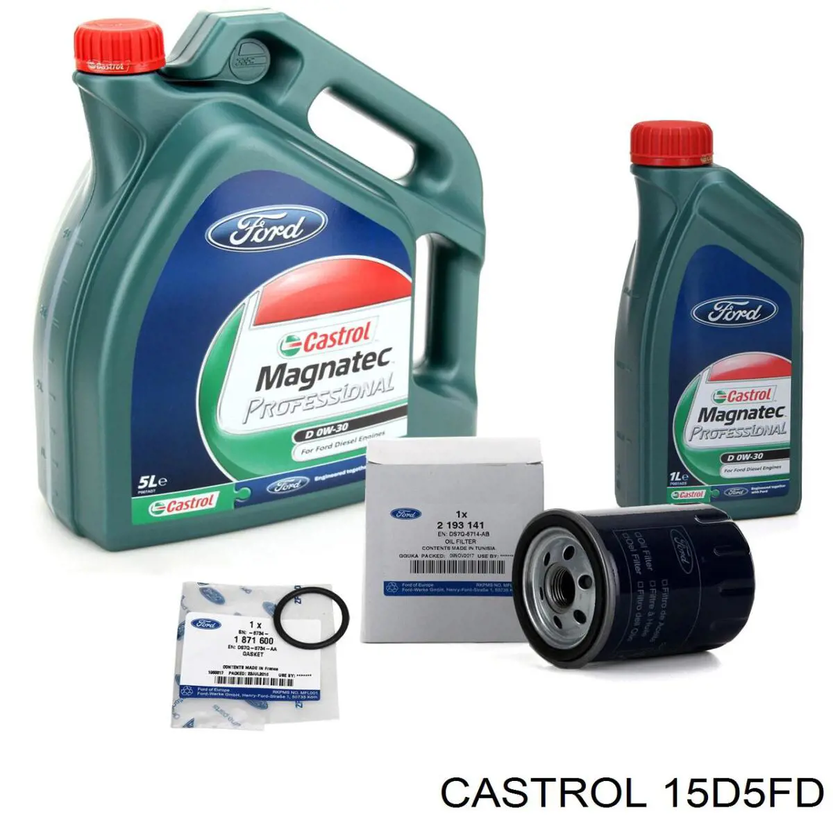 Моторное масло 15D5FD Castrol
