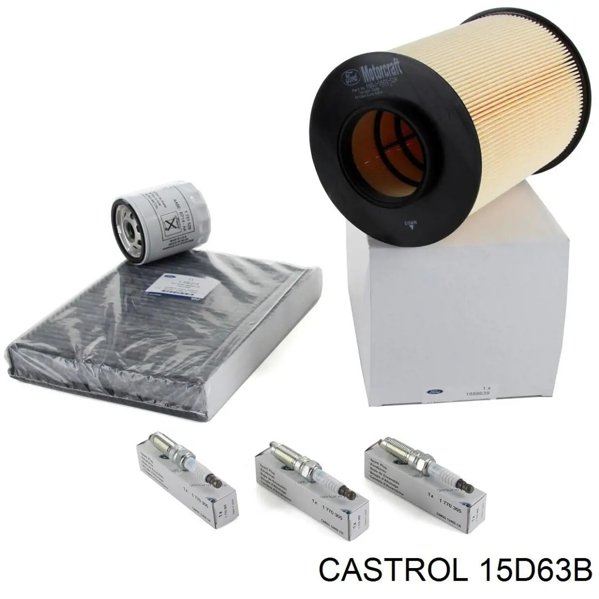 Масло моторное Castrol 15D63B