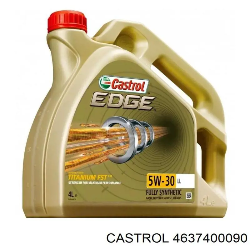 Моторное масло Castrol EDGE FST 5W-30 Синтетическое 4л (4637400090)