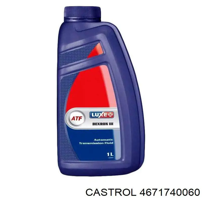  Масло трансмиссионное Castrol ATF Multi-Vehicle 1 л (4671740060)