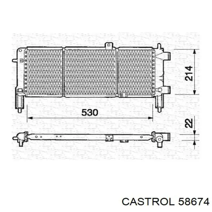 Масло моторное CASTROL 58674