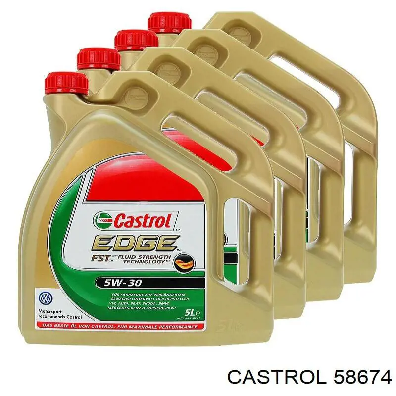 58674 Castrol Масло двигателя