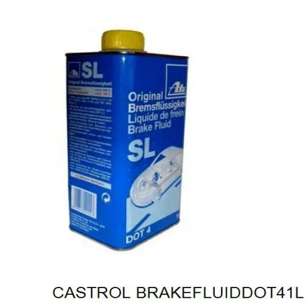 Жидкость тормозная CASTROL BRAKEFLUIDDOT41L