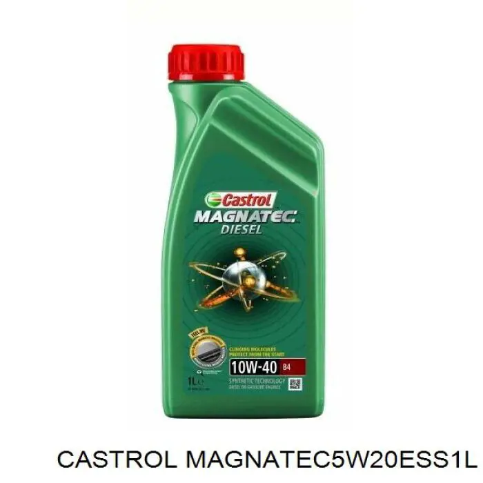 Моторное масло MAGNATEC5W20ESS1L Castrol