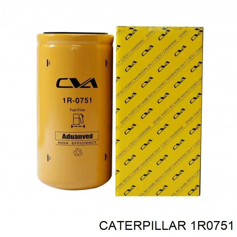 Топливный фильтр 1R0751 Caterpillar