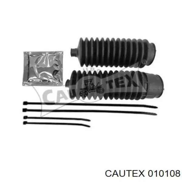 Пыльник рулевого механизма (рейки) левый 010108 Cautex