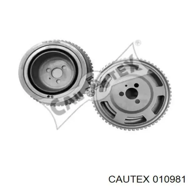 Шкив коленвала 010981 Cautex