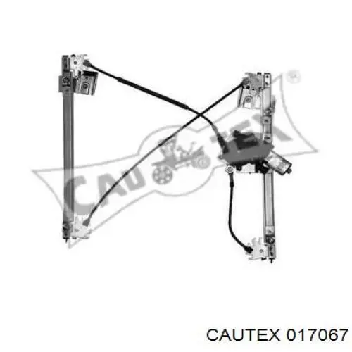 Механизм стеклоподъемника двери передней левой 017067 Cautex