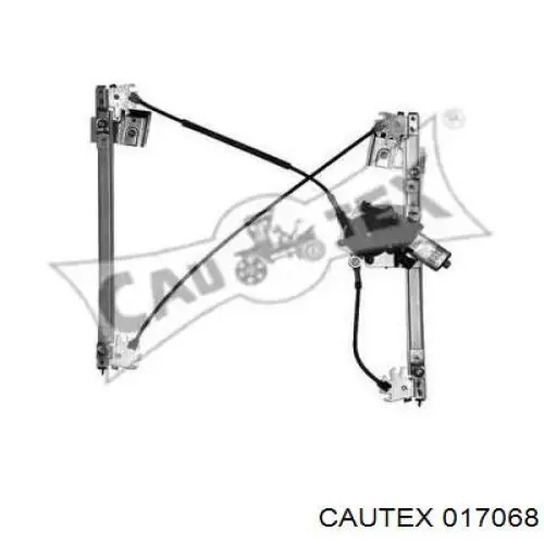 Механизм стеклоподъемника двери передней правой 017068 Cautex