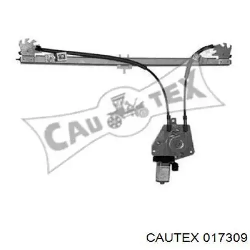 017309 Cautex mecanismo de acionamento de vidro da porta dianteira esquerda