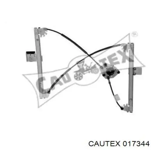 Механизм стеклоподъемника двери передней левой 017344 Cautex