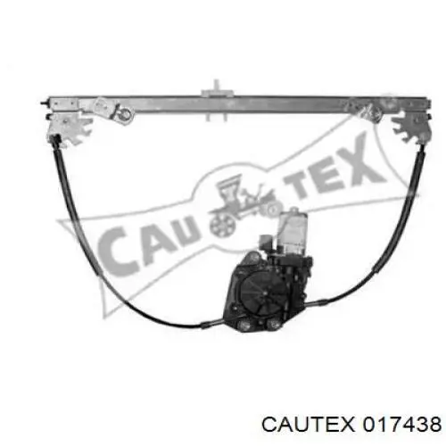 Механизм стеклоподъемника двери передней левой 017438 Cautex