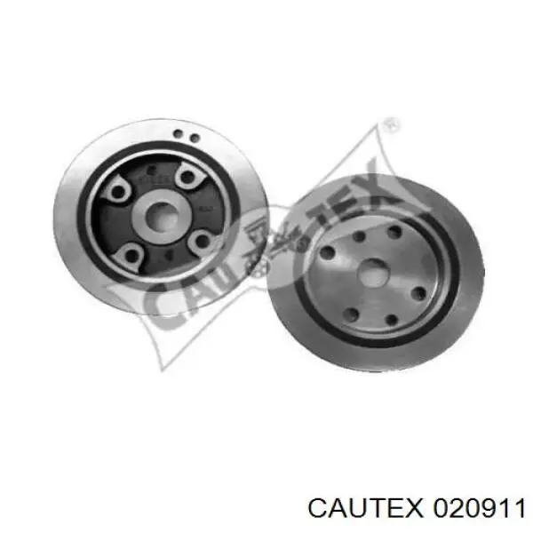 Шкив коленвала 020911 Cautex