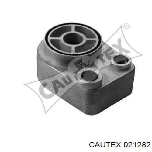 Радиатор масляный (холодильник), под фильтром 021282 Cautex