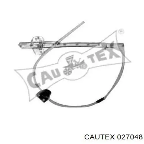Mecanismo de acionamento de vidro da porta dianteira direita para Renault 21  L48