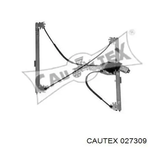 Механизм стеклоподъемника двери передней левой 027309 Cautex