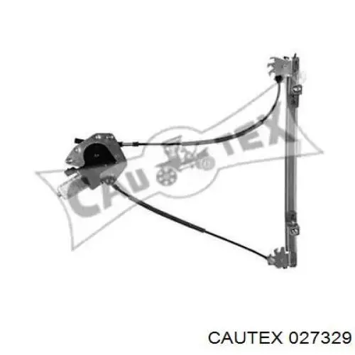 Механизм стеклоподъемника двери передней левой 027329 Cautex