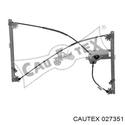 Механизм стеклоподъемника двери передней левой 027351 Cautex