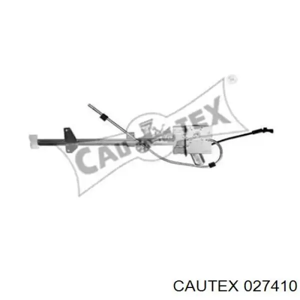 Механизм стеклоподъемника двери передней левой 027410 Cautex