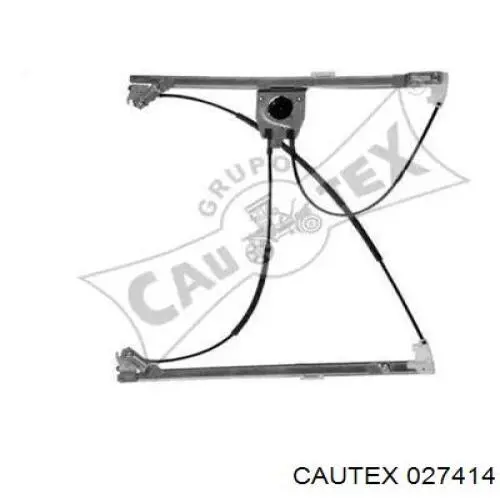 027414 Cautex mecanismo de acionamento de vidro da porta dianteira esquerda