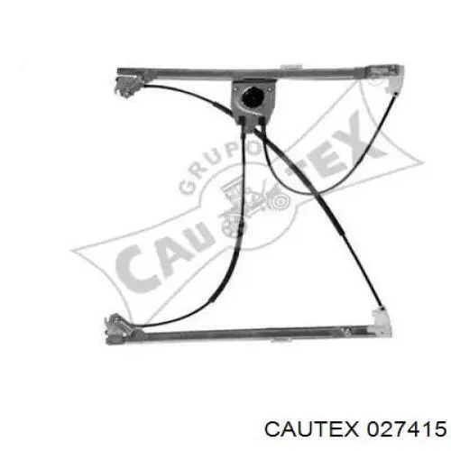 027415 Cautex mecanismo de acionamento de vidro da porta dianteira direita