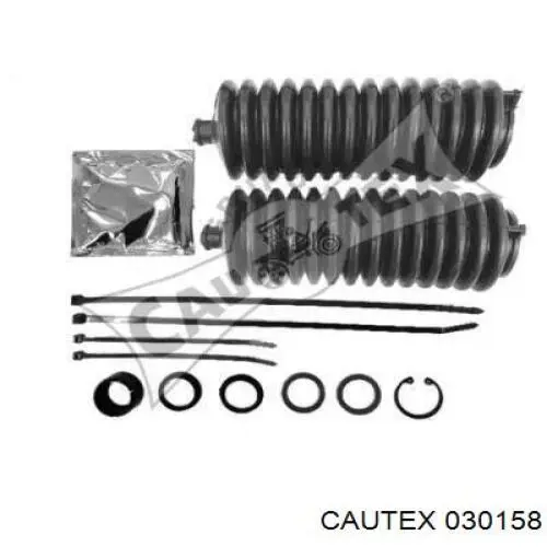 Пыльник рулевого механизма (рейки) левый 030158 Cautex