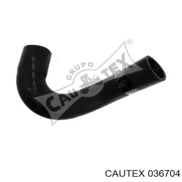 036704 Cautex mangueira (cano derivado superior de intercooler)