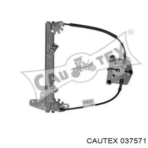 Механизм стеклоподъемника двери задней правой 037571 Cautex