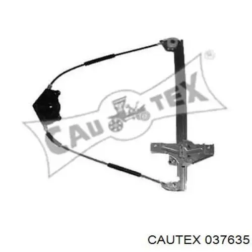 Механизм стеклоподъемника двери передней левой 037635 Cautex