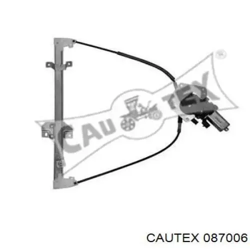 Механизм стеклоподъемника двери передней левой 087006 Cautex