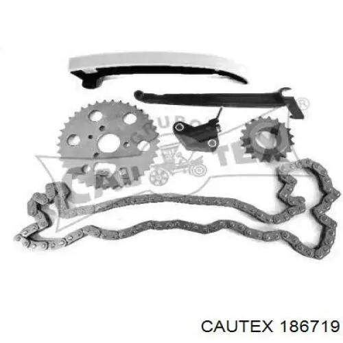 Комплект цепи ГРМ 186719 Cautex