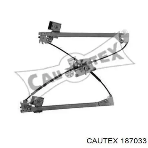 Механизм стеклоподъемника двери передней левой 187033 Cautex