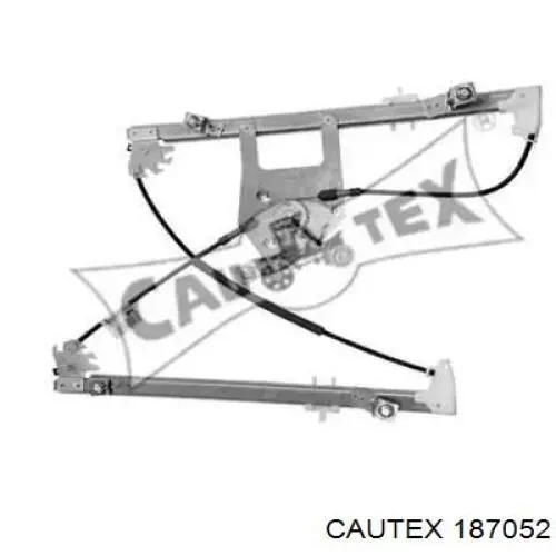 Механизм стеклоподъемника двери передней левой 187052 Cautex