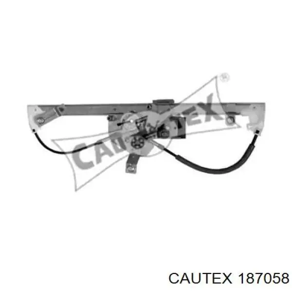 Механизм стеклоподъемника двери передней левой 187058 Cautex