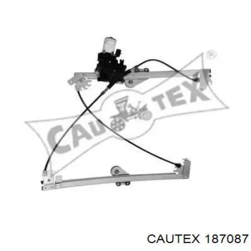 Compre 187087 Cautex Mecanismo de acionamento de vidro da porta dianteira direita