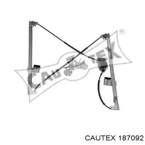 Механизм стеклоподъемника двери передней левой 187092 Cautex