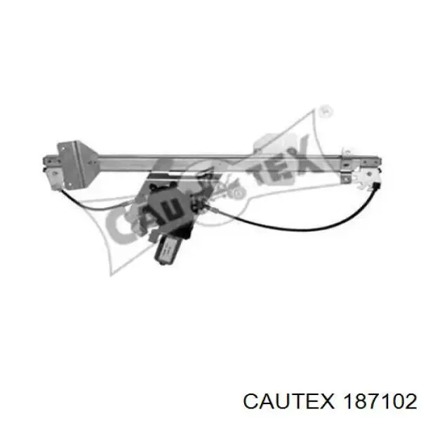 Механизм стеклоподъемника двери передней левой 187102 Cautex